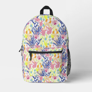 Sac À Dos Imprimé Jardin surréaliste