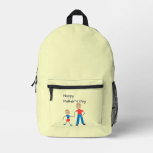 Sac À Dos Imprimé Jaune Fête des pères