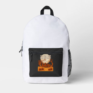 Sac À Dos Imprimé Je suis juste ici Boos Halloween Enfants Silhouett