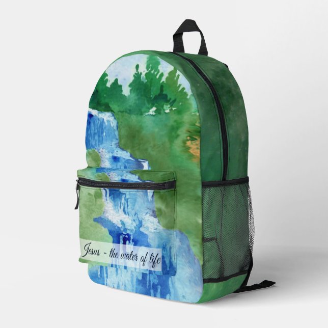 Sac À Dos Imprimé Jésus (Coin arrière droit)