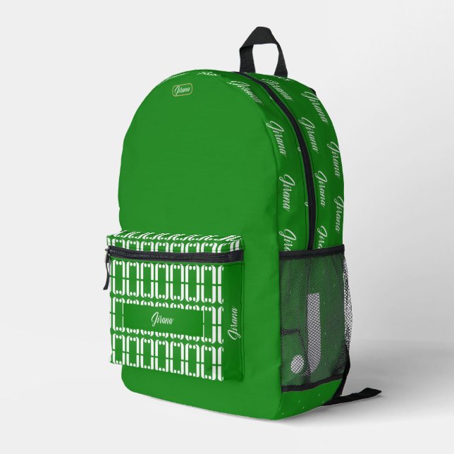 SAC À DOS IMPRIMÉ JIRANA (Coin arrière droit)