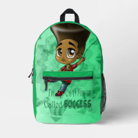 Joli Africain Américain Boy Green