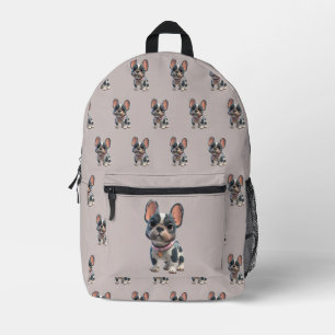 Sac À Dos Imprimé Joli Bouledogue Français