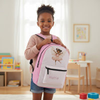 Joli Cartable Rose Fée Ballerine