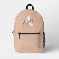 Joli Monogramme rose élégant moderne