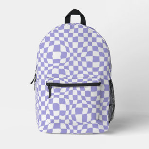 Sac À Dos Imprimé Jolie Filles Purple Checker Imprimer