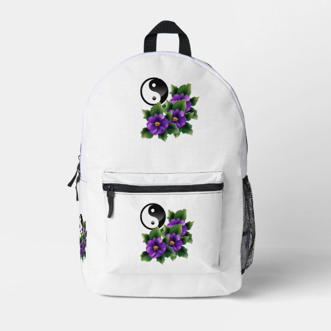 Sac À Dos Imprimé Jolie paix (Recto)