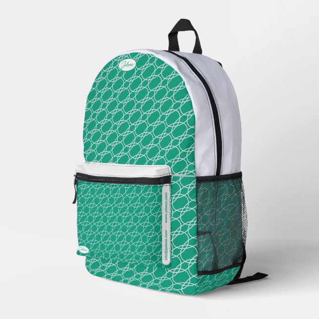 SAC À DOS IMPRIMÉ JOLOOS (Coin arrière droit)