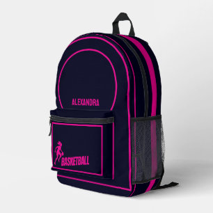 Sac À Dos Imprimé Joueur de basket, Équipe de basket, Cadeau d'anniv
