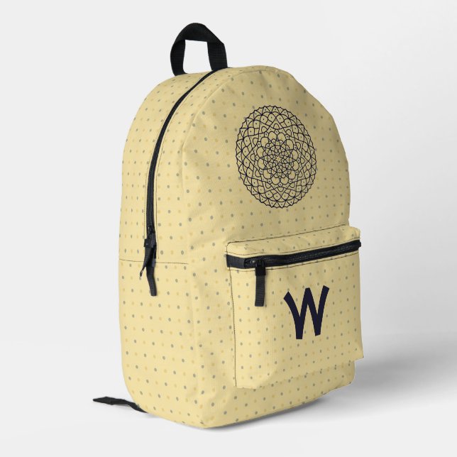 Sac À Dos Imprimé Jour Céleste (Coin arrière gauche)