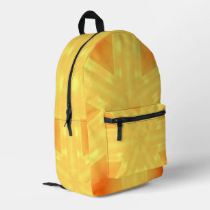 Sac À Dos Imprimé Kaleidoscope d'un Lever de Soleil Lumineux et de L
