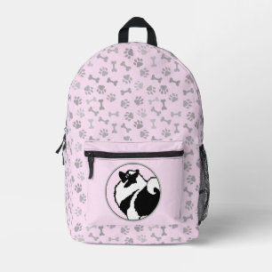 Sac À Dos Imprimé Keeshond Graphics - Cute Original Chig Art