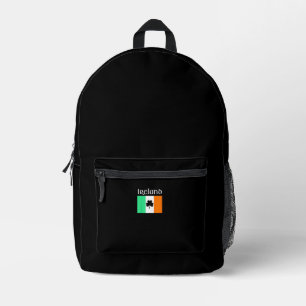 Sac À Dos Imprimé Kids Ireland Chemise Drapeau Irlandais Chemise St