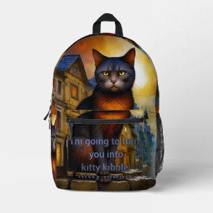 Sac À Dos Imprimé Kitty Kibble