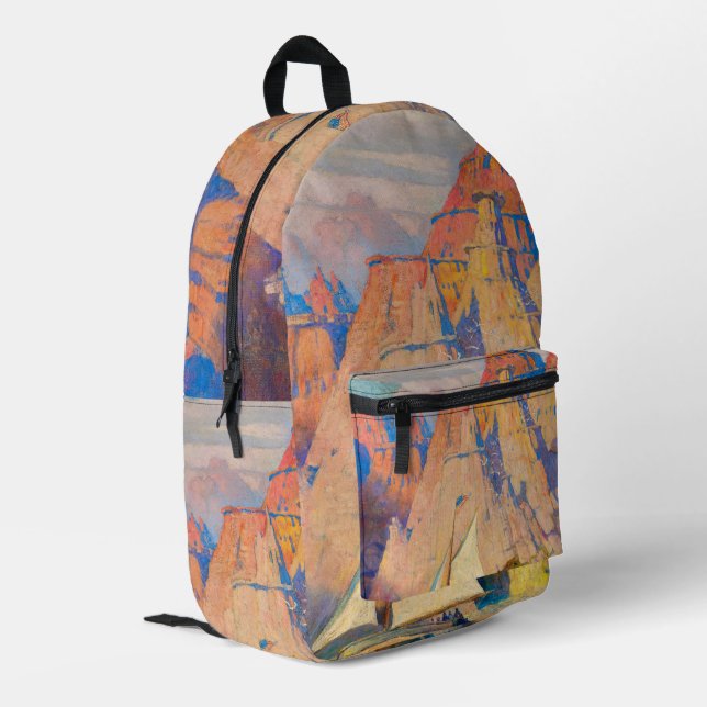 Sac À Dos Imprimé La bonaventure de Newell Convers Wyeth (Coin arrière gauche)