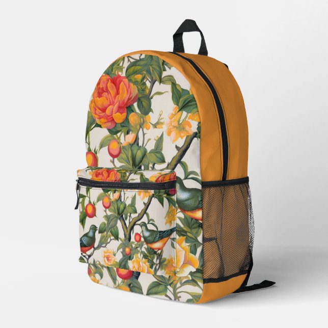 Sac À Dos Imprimé La Botanica Enchantée (Coin arrière droit)