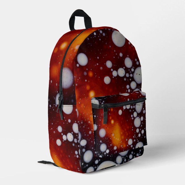 Sac À Dos Imprimé La naissance des étoiles dans un liquide Abstrait (Coin arrière gauche)