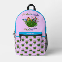La Terre Rire En Fleurs Citation Personnalisée