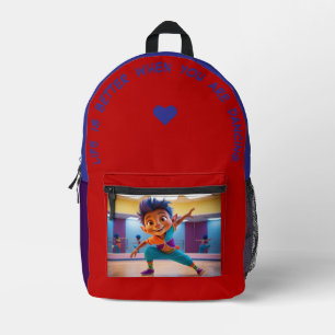 Sac À Dos Imprimé La Vie Est Mieux...