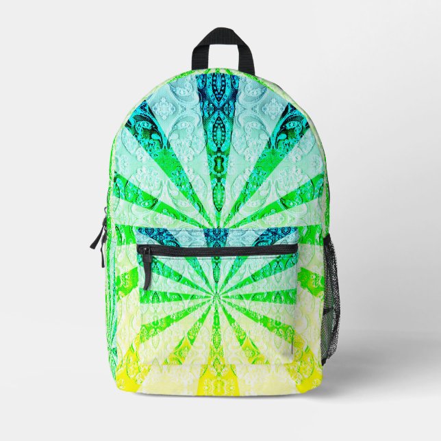 Sac À Dos Imprimé Lacy Sun Burst (Recto)