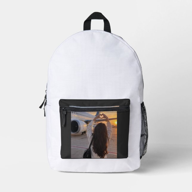 Sac À Dos Imprimé L'amour prend son envol (Recto)