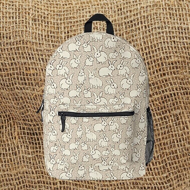 Sac À Dos Imprimé Lapin Céleste lapins Bonanza - Pâques motifs. (Créateur téléchargé)