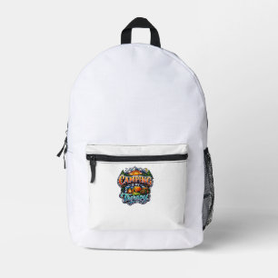 Sac À Dos Imprimé Le Camping Est Ma Thérapie Drôle Camping Extérieur