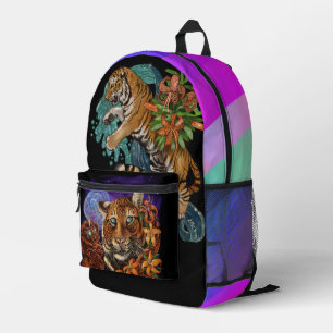 Sac À Dos Imprimé Le destin dans les étoiles Tigres