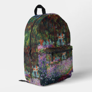 Sac À Dos Imprimé Le jardin de l'artiste à Giverny par Claude Monet