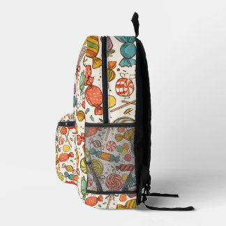Sac À Dos Imprimé Le monde des bonbons.