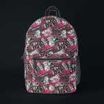 Sac À Dos Imprimé Le motif carreau punk des Hex Girls<br><div class="desc">Scooby-Doo | Découvrez ce motif carreau punk rose avec The Hex Girls !</div>