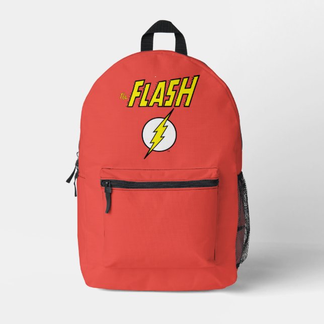 Sac À Dos Imprimé Le nom Flash et logo d'éclair (Recto)