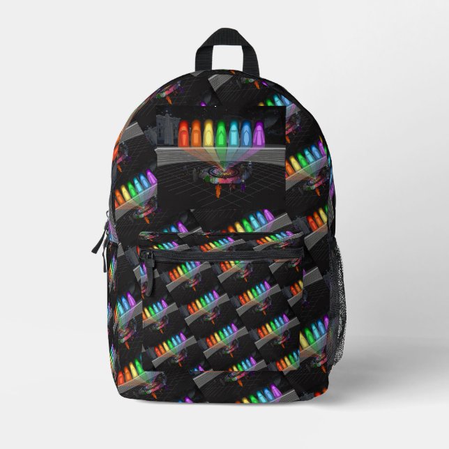 Sac À Dos Imprimé Le Premier Pas (Recto)