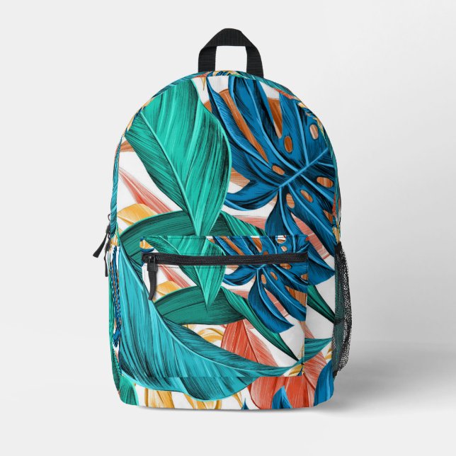 Sac À Dos Imprimé Leafy Backpack (Recto)