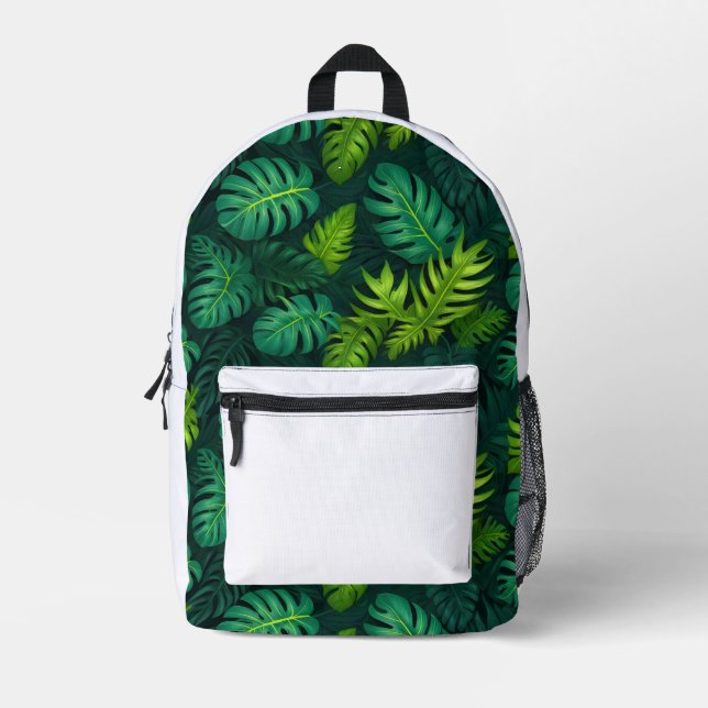 Sac À Dos Imprimé Leafy Backpack 2 (Recto)