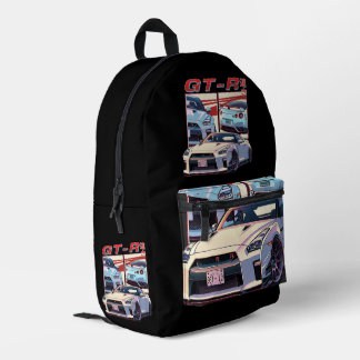 SAC À DOS IMPRIMÉ LÉGENDE DE RUE GT-R