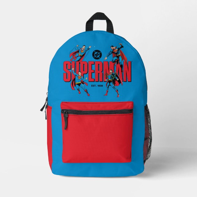 Sac À Dos Imprimé Légendes de Superman pour toujours Graphique (Recto)