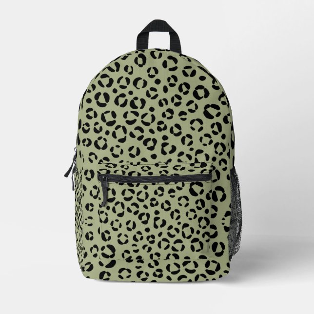 Sac À Dos Imprimé Léopard âgé (Recto)