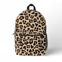 Sac à dos imprimé léopard - Sac style sauvage