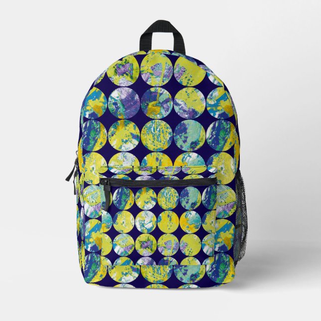 Sac À Dos Imprimé Les pois grondent d'acide. (Recto)