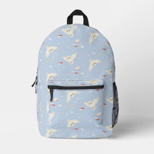 Sac À Dos Imprimé Lettres et Livres de la Poste au Hibou Hedwige Mot