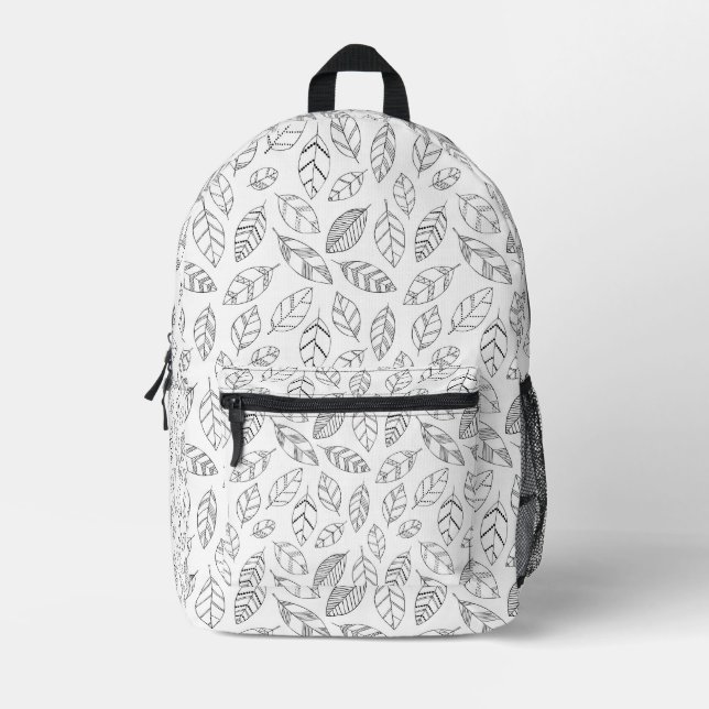 Sac À Dos Imprimé Liage minimal (Recto)