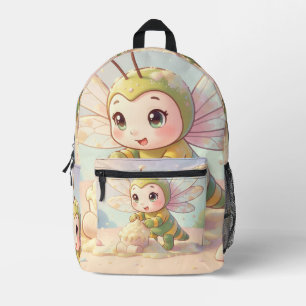 Sac À Dos Imprimé Libellule – Nectar stellaire de la nuit silencieus