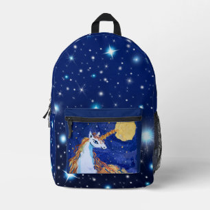 Sac À Dos Imprimé Licorne "Art par les enfants"