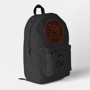 Sac À Dos Imprimé Lion Mandala