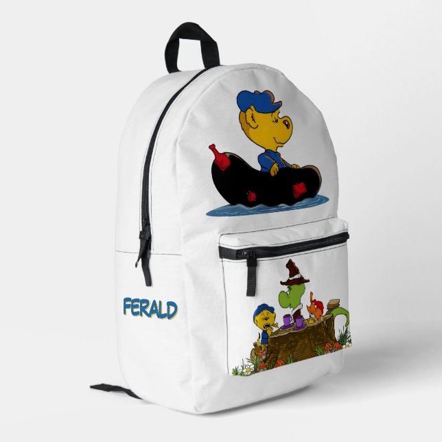 Sac À Dos Imprimé Livre d'images Ferald (Coin arrière gauche)