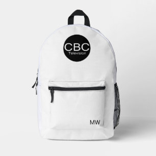 Sac À Dos Imprimé Logo de CBC TV Alt