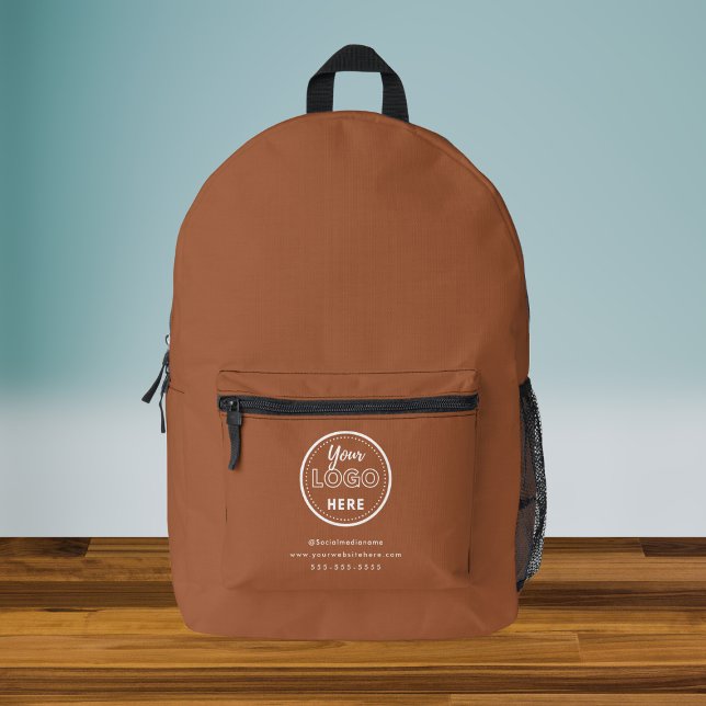 Sac À Dos Imprimé Logo de promotion de marque professionnelle en ter (Créateur téléchargé)