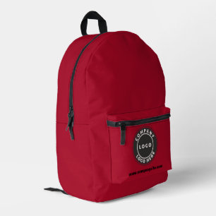 Sac À Dos Imprimé Logo d'entreprise et employés du site Web Swag per