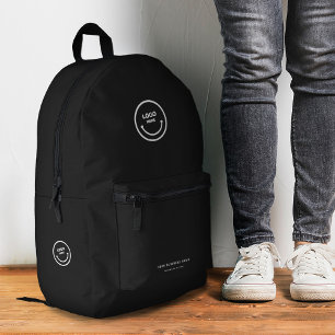 Sac À Dos Imprimé Logo d'entreprise minimaliste élégant Marketing d'